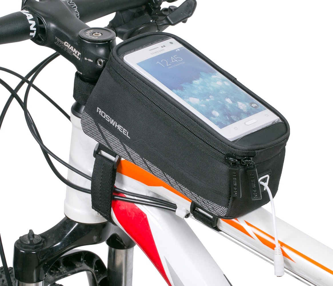 Bolso Porta Celular Al Caño Superior Bicicleta Roswheel -Ros035 — Hambike