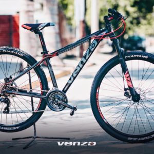 Bicicleta VIVA Forza / Frenos Hidráulicos - Negra/roja - — Hambike